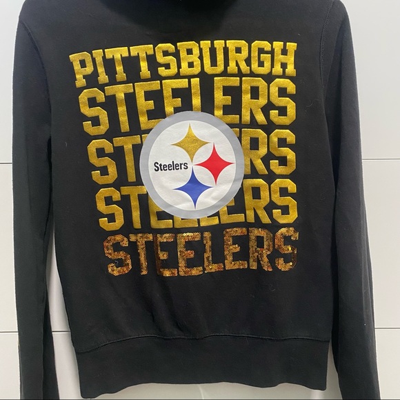 VS Pink Pittsburgh Steelers Zip Up - Picture 9 of 10